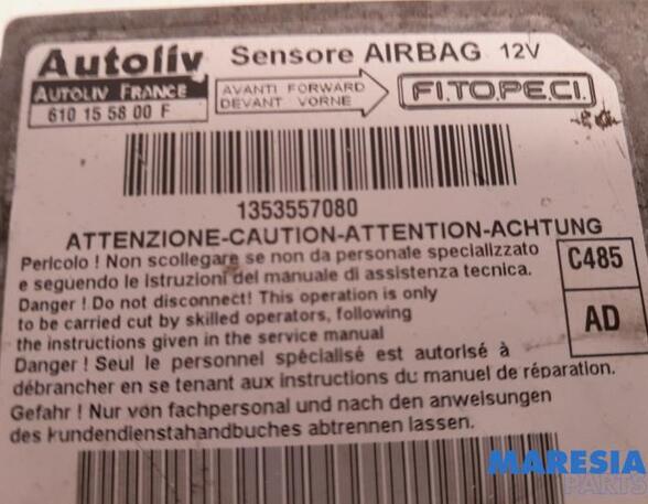 Steuergerät Airbag Fiat Fiorino Kasten 225 1353557080 P20670485