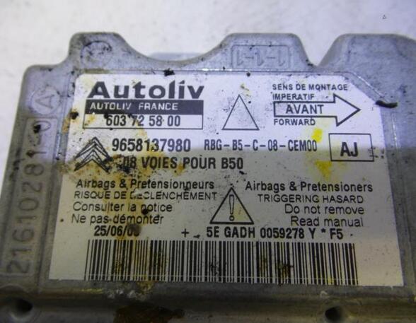 Control unit for Airbag CITROËN C4 Coupe (LA_), CITROËN C4 I (LC_)