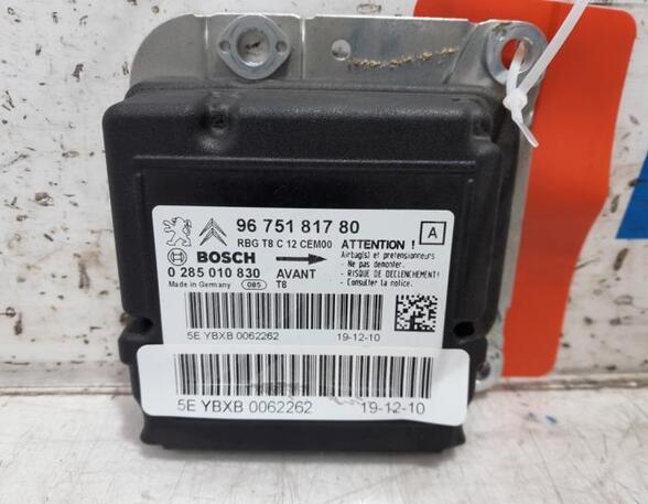 Control unit for Airbag PEUGEOT 5008 (0U_, 0E_)