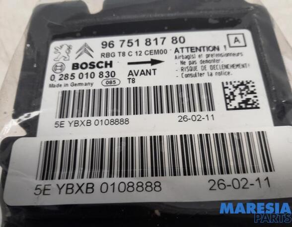 Control unit for Airbag PEUGEOT 5008 (0U_, 0E_)