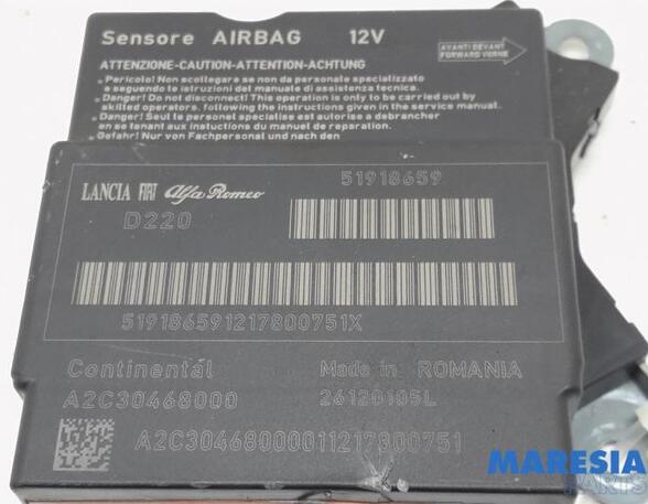 Regeleenheid airbag FIAT 500 (312_), FIAT 500 C (312_)