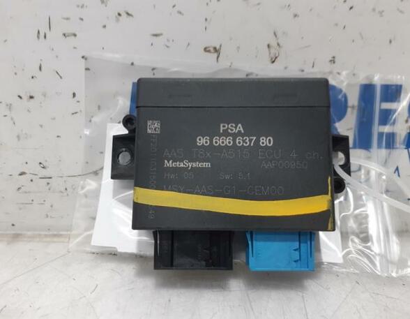 Control unit for parking support PEUGEOT 3008 Großraumlimousine (0U_)