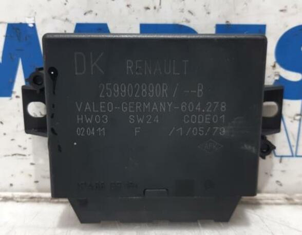 Control unit for parking support RENAULT MEGANE III Hatchback (BZ0/1_, B3_)