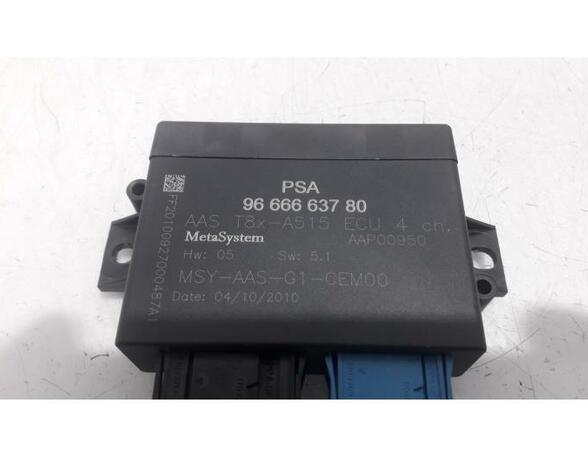 Control unit for parking support PEUGEOT 3008 Großraumlimousine (0U_)