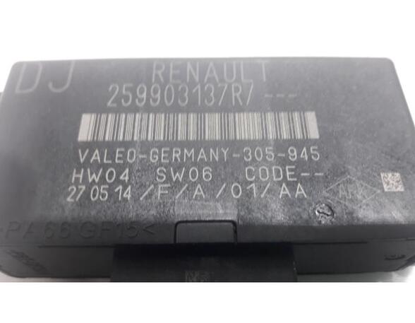 Regeleenheid park distance control RENAULT Kangoo/Grand Kangoo (KW0/1)