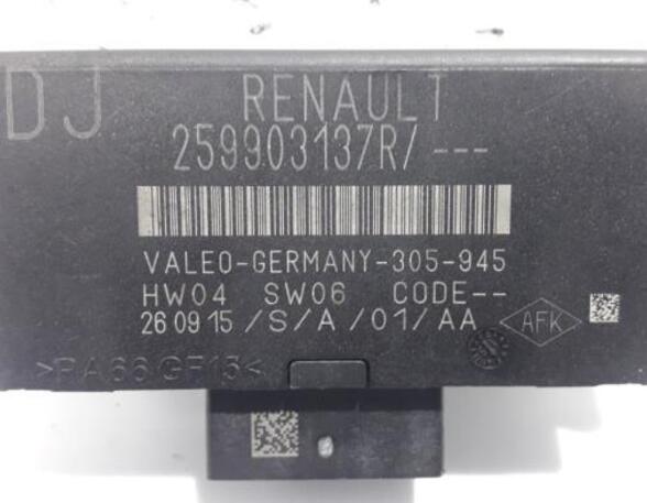 Control unit for parking support RENAULT KANGOO Express (FW0/1_)