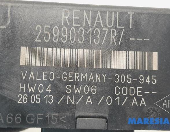 Control unit for parking support RENAULT KANGOO Express (FW0/1_), RENAULT KANGOO / GRAND KANGOO (KW0/1_)