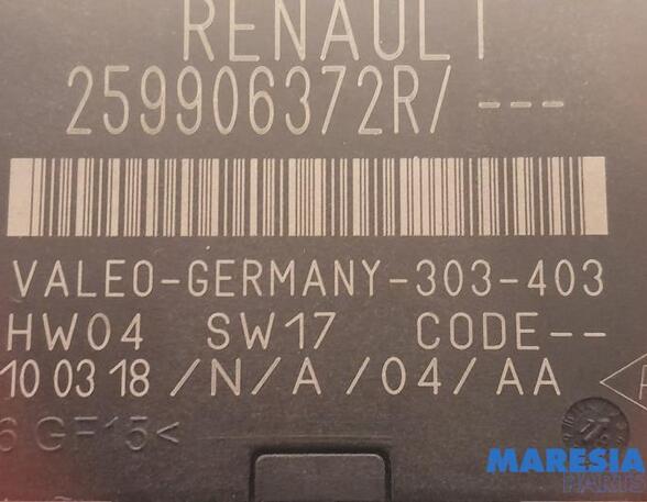 Regeleenheid park distance control RENAULT Zoe (BFM)