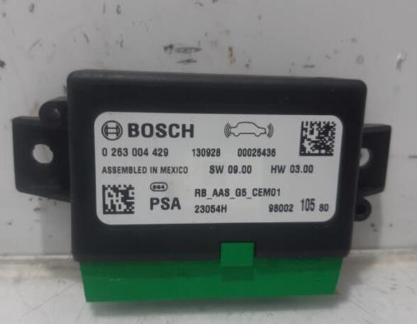 Control unit for parking support PEUGEOT 308 II (LB_, LP_, LW_, LH_, L3_)