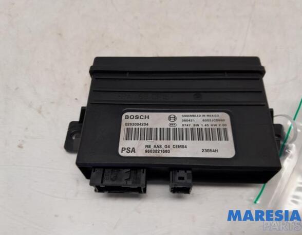 Control unit for parking support CITROËN BERLINGO Box Body/MPV (B9)