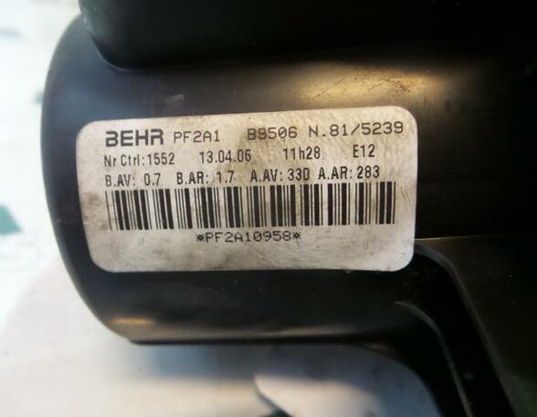 Interior Blower Motor PEUGEOT 307 (3A/C)