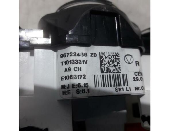 Heating & Ventilation Control Assembly PEUGEOT 208 I (CA, CC)