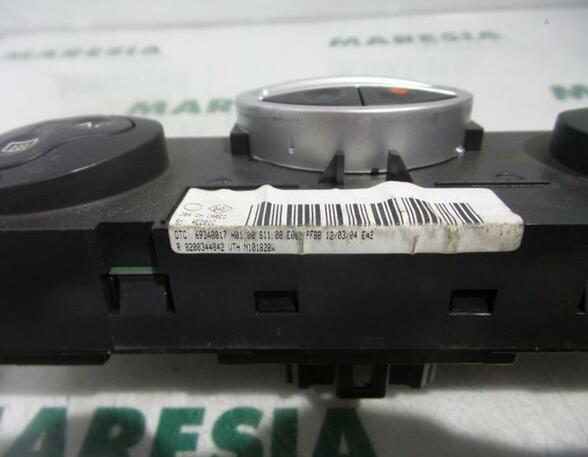 Heating & Ventilation Control Assembly RENAULT Scénic II (JM0/1)