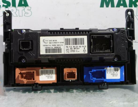 Heating & Ventilation Control Assembly PEUGEOT 407 SW (6E)