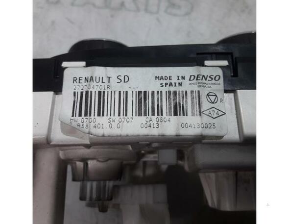 Heating & Ventilation Control Assembly RENAULT Captur I (H5, J5), RENAULT Clio IV (BH)