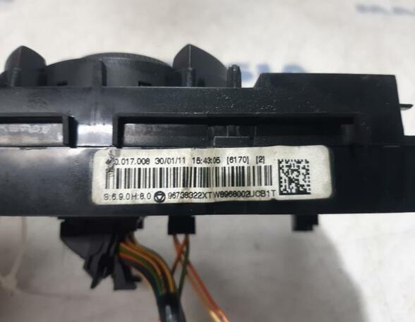 Heating & Ventilation Control Assembly PEUGEOT 5008 (0E, 0U)