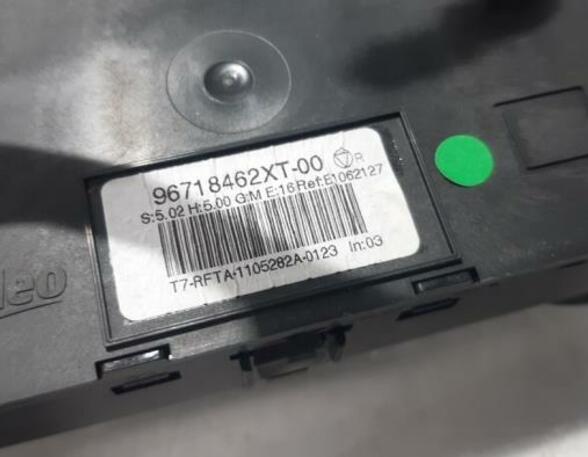 Heating & Ventilation Control Assembly PEUGEOT RCZ (--)