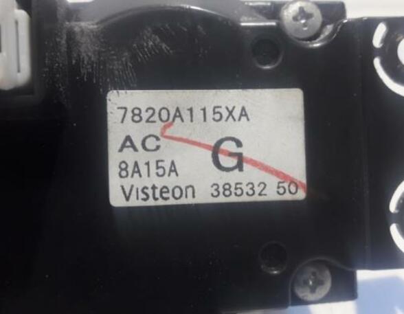 Heating & Ventilation Control Assembly CITROËN C-CROSSER (VU_, VV_), CITROËN C-CROSSER ENTERPRISE (VU_, VV_)