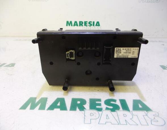 Heating & Ventilation Control Assembly PEUGEOT 206 Schrägheck (2A/C)