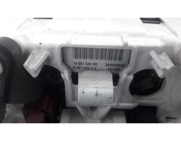 Heating & Ventilation Control Assembly CITROËN BERLINGO MULTISPACE (B9)