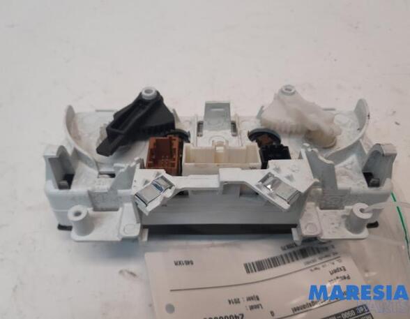 Heating & Ventilation Control Assembly PEUGEOT EXPERT Van (VF3A_, VF3U_, VF3X_), PEUGEOT EXPERT Platform/Chassis