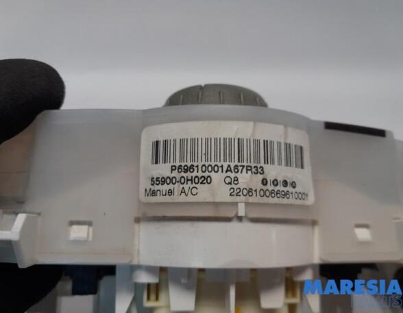 Heating & Ventilation Control Assembly CITROËN C1 (PM_, PN_), PEUGEOT 107 (PM_, PN_)