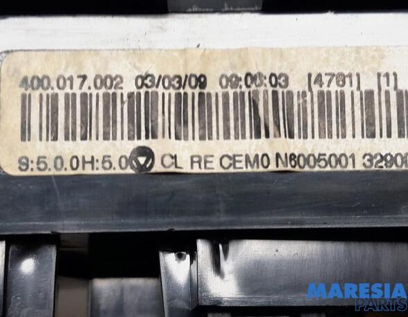 Heating & Ventilation Control Assembly PEUGEOT 5008 (0U_, 0E_)