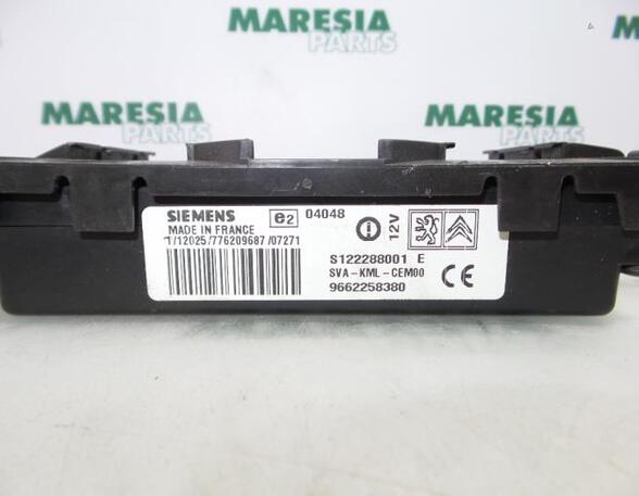 Control unit for heating and ventilation PEUGEOT 207 (WA_, WC_)