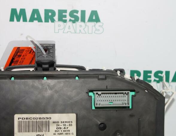 Instrument Cluster RENAULT MEGANE II (BM0/1_, CM0/1_)