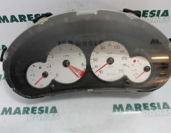 Instrument Cluster PEUGEOT 206 Schrägheck (2A/C), PEUGEOT 206 Stufenheck (--)