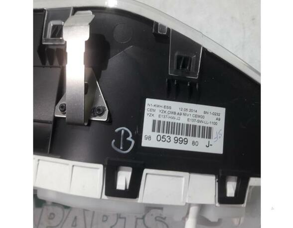 Instrument Cluster PEUGEOT 208 I (CA, CC)