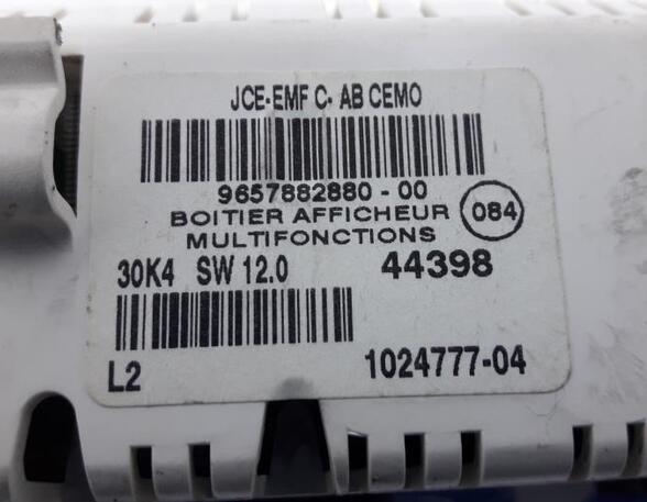 Multifunktionsanzeige Citroen C5 II RC 6593T2 P12232889