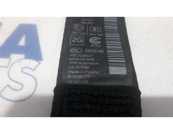 Safety Belts PEUGEOT 308 II (L3, LB, LH, LP, LW)