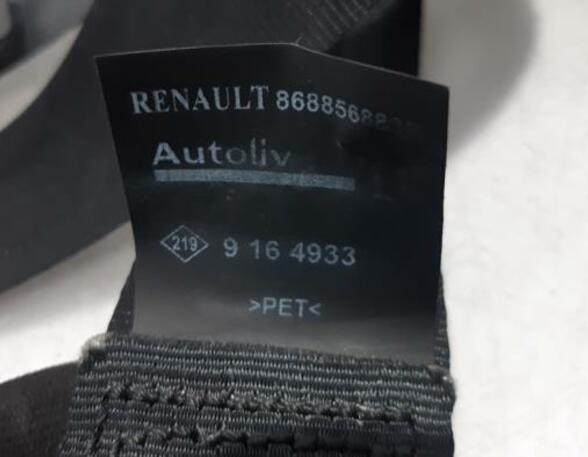 Safety Belts RENAULT CAPTUR I (J5_, H5_), RENAULT CLIO IV (BH_)