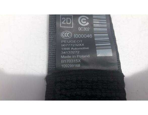 Safety Belts PEUGEOT 308 SW II (LC_, LJ_, LR_, LX_, L4_)