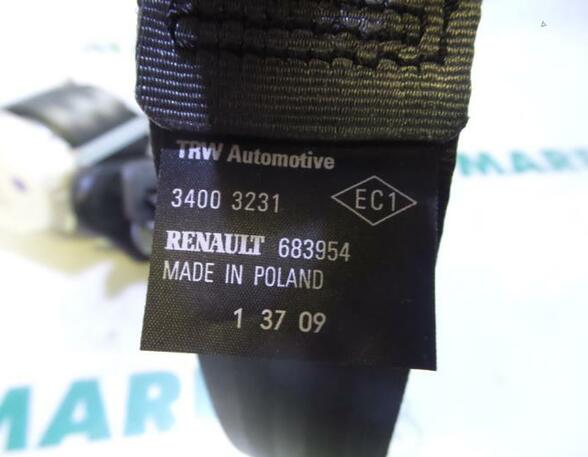 Safety Belts RENAULT Clio III (BR0/1, CR0/1)