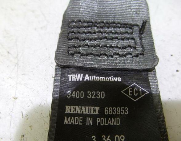 Safety Belts RENAULT Clio III (BR0/1, CR0/1)