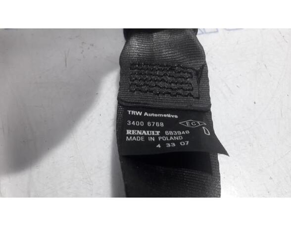 Safety Belts RENAULT Clio III (BR0/1, CR0/1)