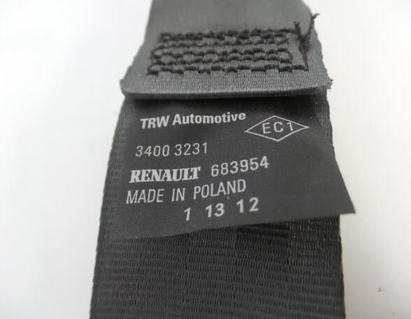 Safety Belts RENAULT CLIO III Grandtour (KR0/1_), RENAULT CLIO IV Grandtour (KH_)