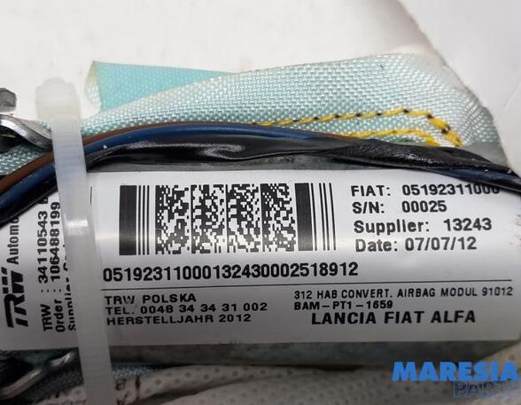 Dak Airbag FIAT 500 (312_), FIAT 500 C (312_), ABARTH 500 / 595 / 695 (312_), ABARTH 500C / 595C / 695C (312_)