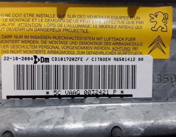 Knee Airbag CITROËN C5 I (DC_), CITROËN C5 II (RC_)