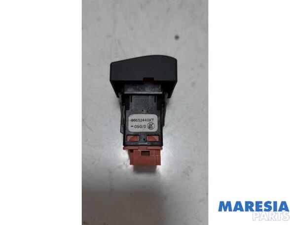 Switch for hazard light PEUGEOT 3008 MPV (0U_)