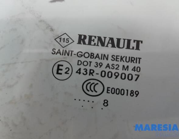 Door Glass RENAULT Zoe (BFM)