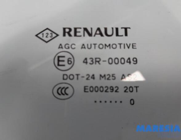 Door Glass RENAULT SCÉNIC III (JZ0/1_)