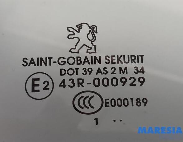 Door Glass PEUGEOT 508 I (8D_), PEUGEOT 508 SW I (8E_)