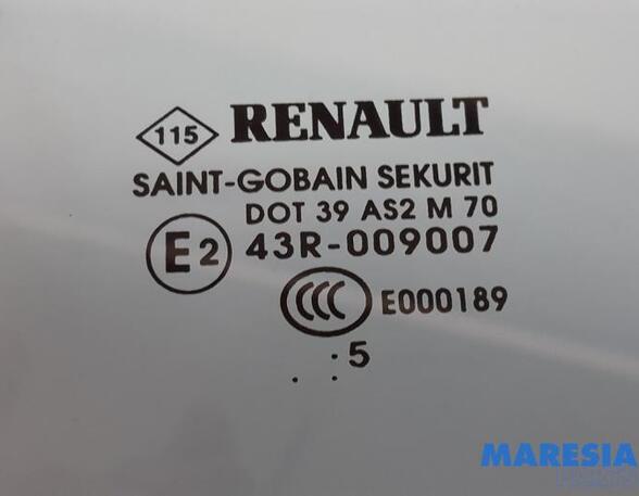 Türscheibe rechts vorne Renault Zoe Kasten/Schrägheck BFM 803004589R P21146661