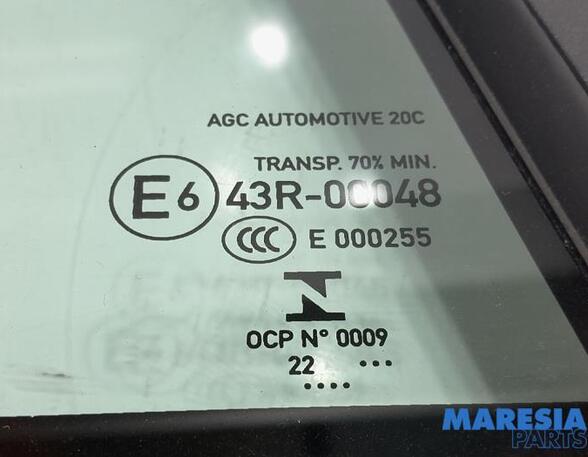 43R00048 Dreieckscheibe rechts PEUGEOT 2008 II (UD, US, UY, UK) P19903059