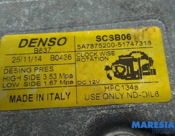 
Klimakompressor Fiat 500 312 51747318 P21053368
