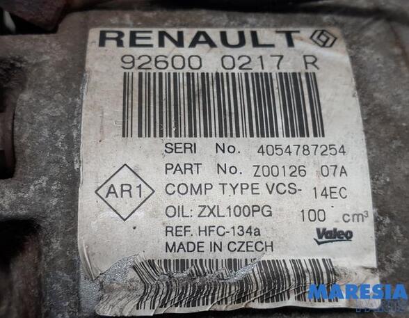 Airco Compressor RENAULT CAPTUR I (J5_, H5_), RENAULT CLIO IV (BH_), RENAULT CLIO IV Grandtour (KH_)