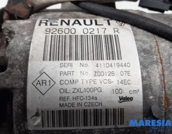 Airco Compressor RENAULT CAPTUR I (J5_, H5_), RENAULT CLIO IV (BH_), RENAULT CLIO IV Grandtour (KH_)